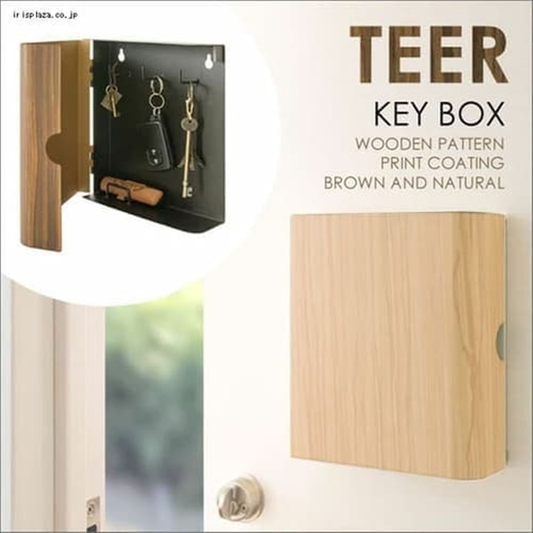 ［マイル5倍！12/7迄］宮武製作所 キーボックス KB-1000M ナチュラル