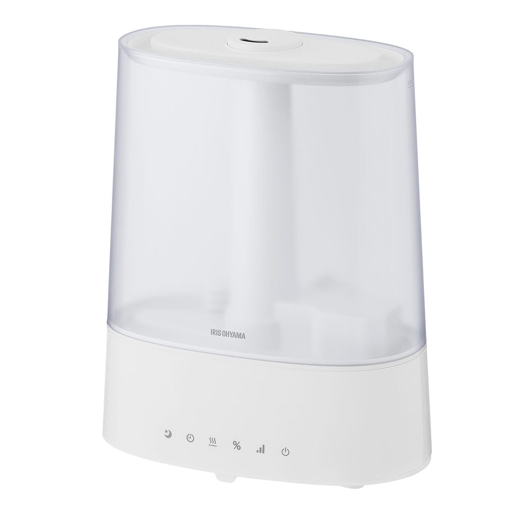 ［マイル5倍！12/7迄］上給水超音波ハイブリッド加湿器 KHM-HUT551-W ホワイト 安心延長保証