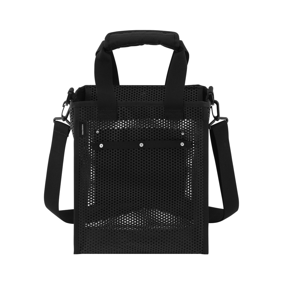 ［マイル5倍！12/7迄］メッシュツールバッグ ボックスタイプ TLB-B27D ブラック