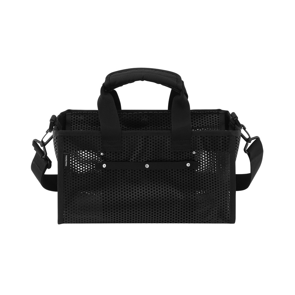 ［マイル5倍！12/7迄］メッシュツールバッグ ボックスタイプ TLB-B35 ブラック