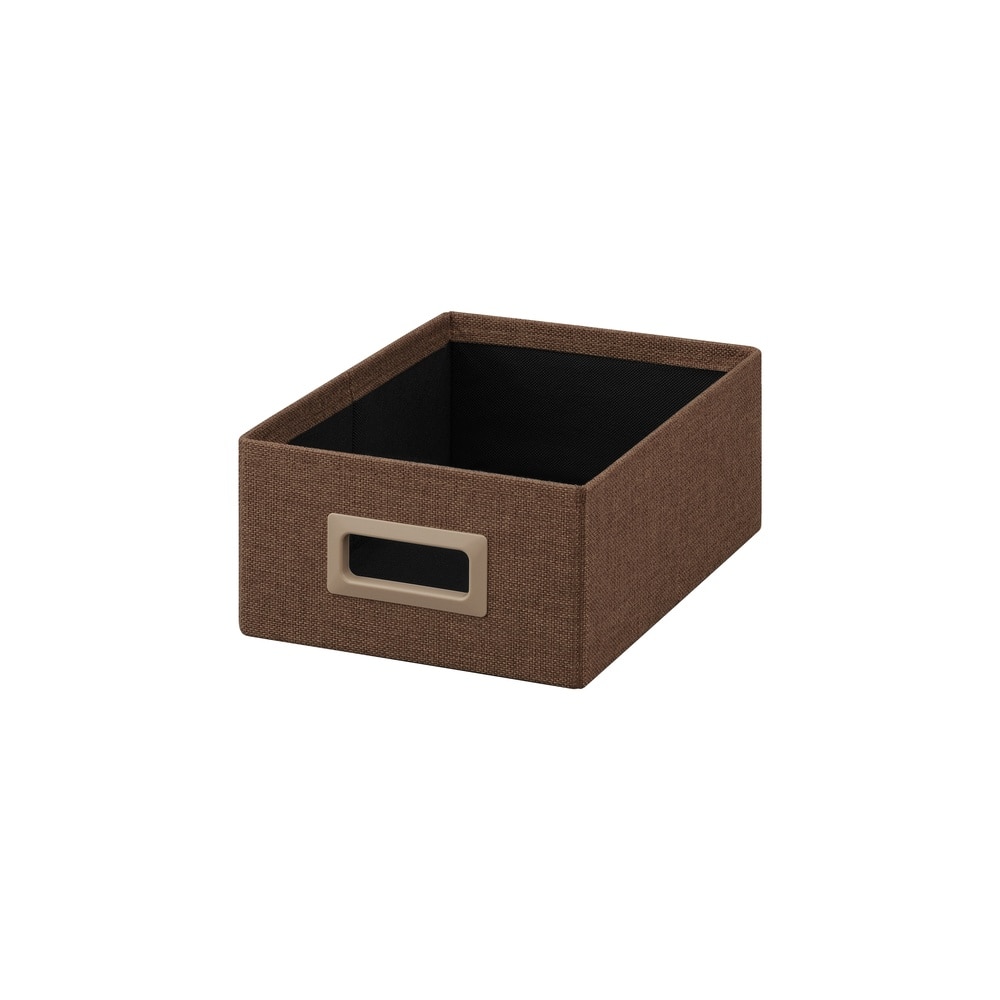 収納ボックス浅型 SB-23M ブラウン