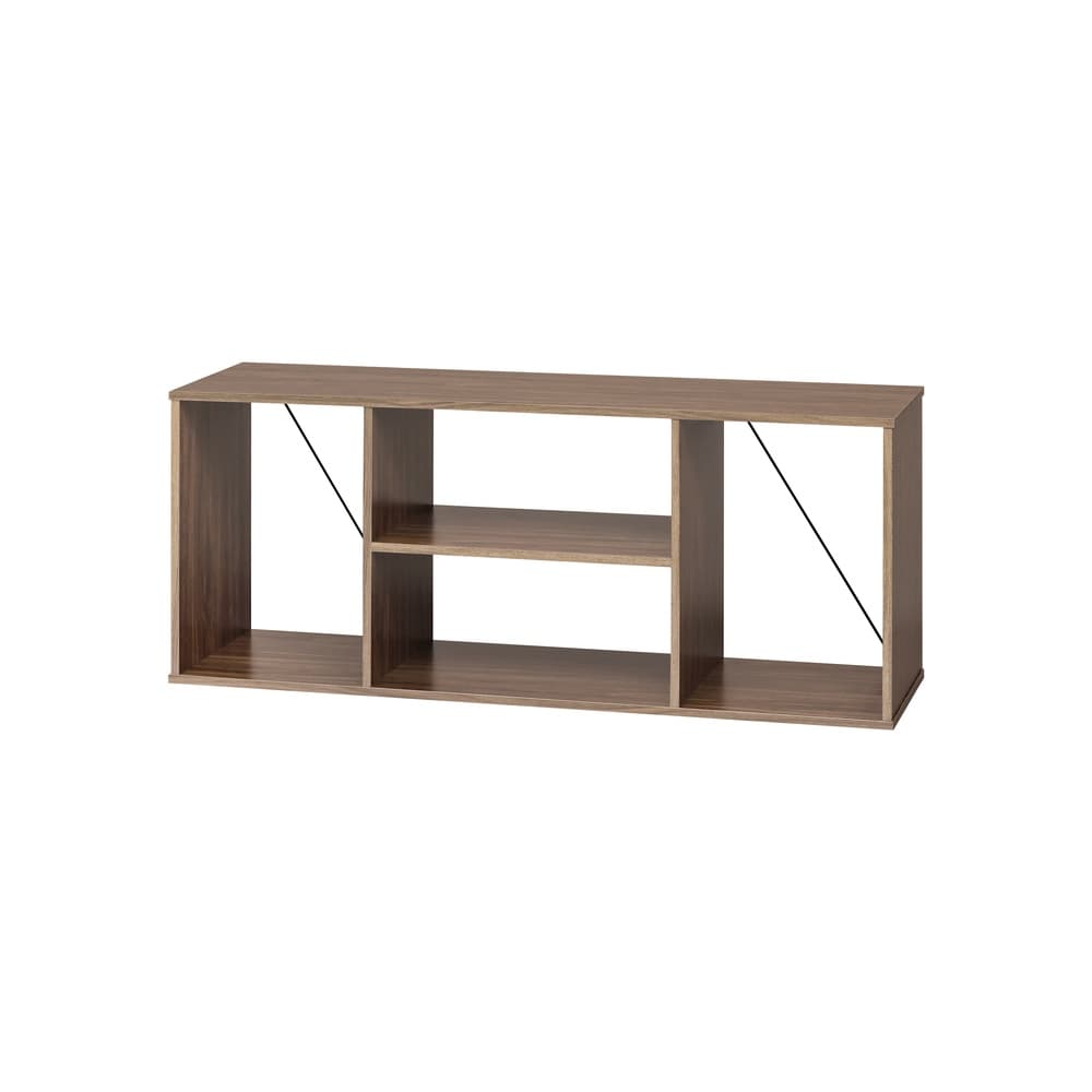 組立簡単オープンテレビ台 KKOT-1000 ウォールナット/ブラック