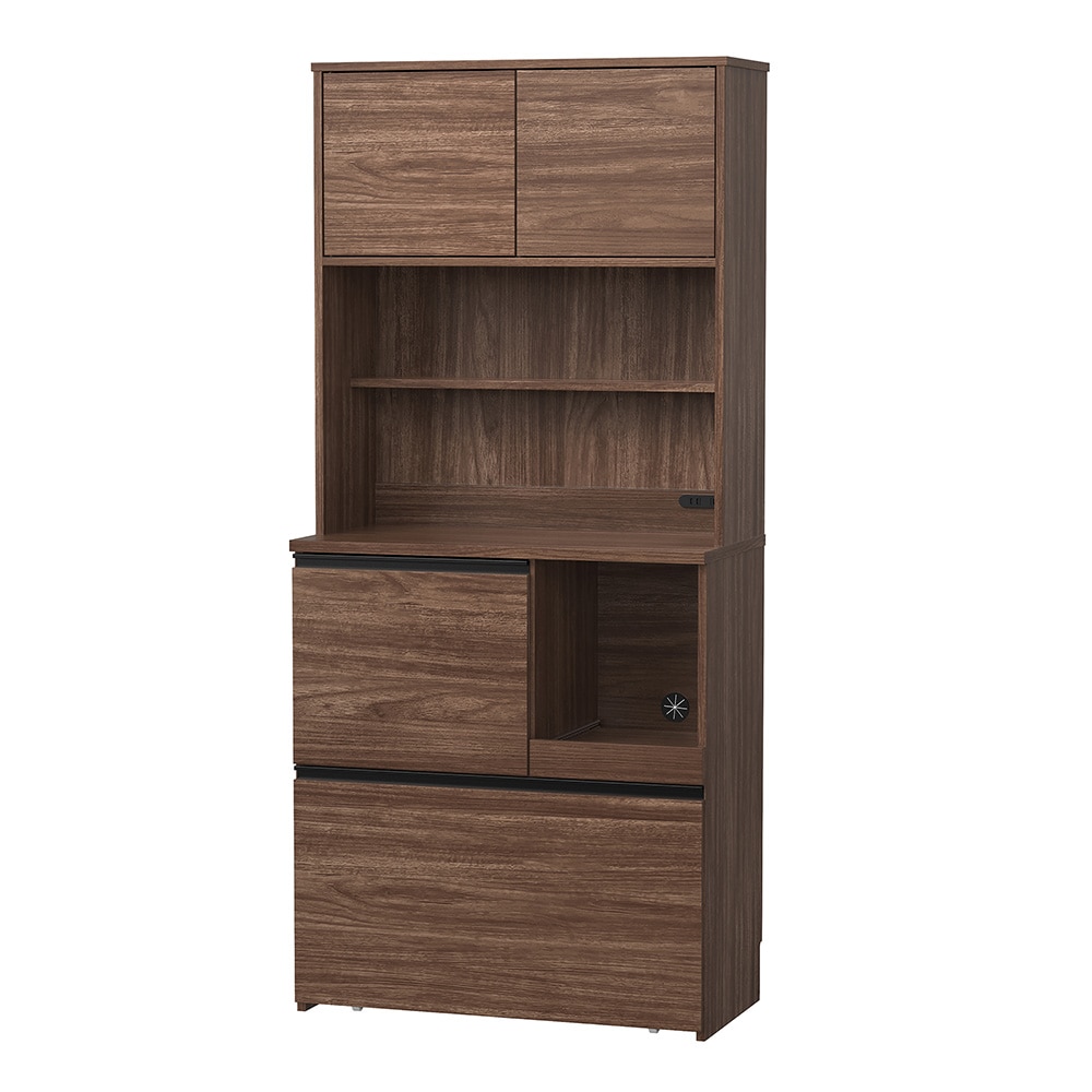 キッチンキャビネット KCB-790R ウォールナット