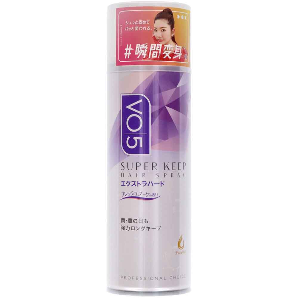 VO5ヘアスプレー スーパーキープ エクストラハード 330g 20431 微香