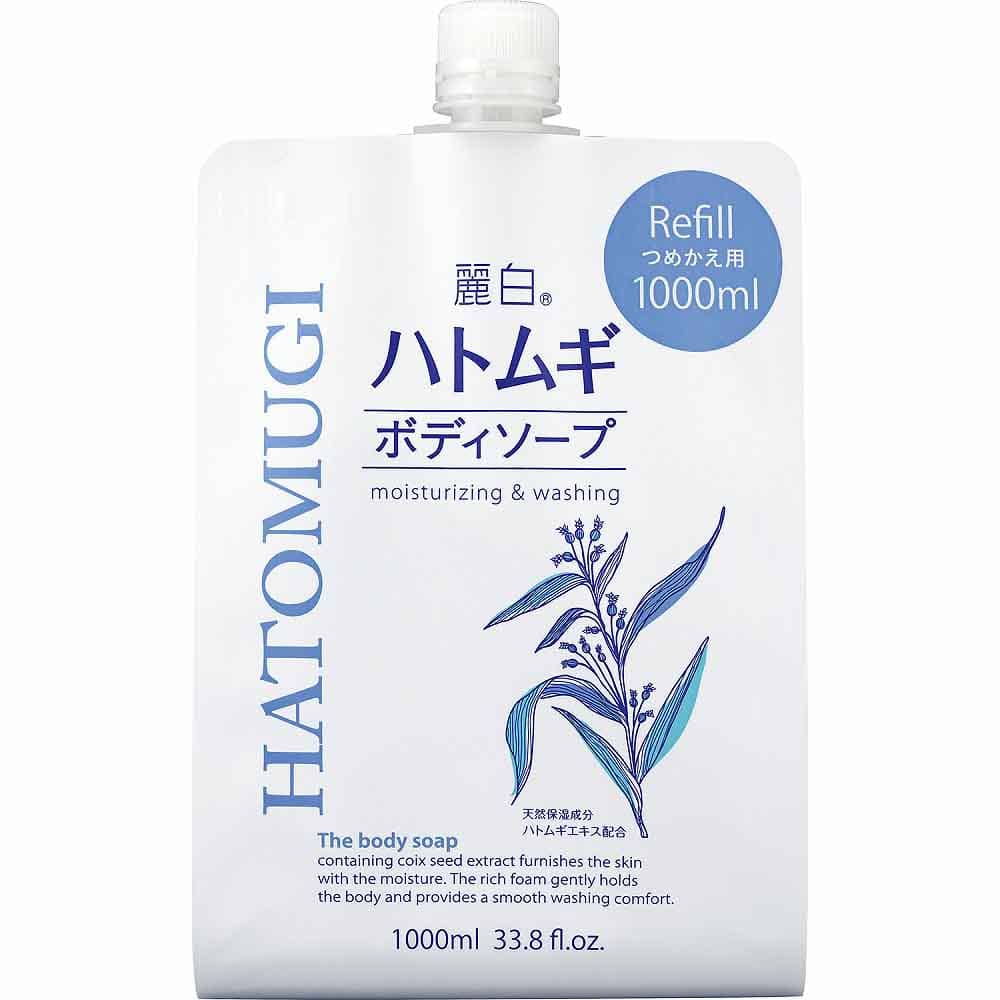 麗白 ハトムギ ボディソープ 詰替 大容量 1000ml