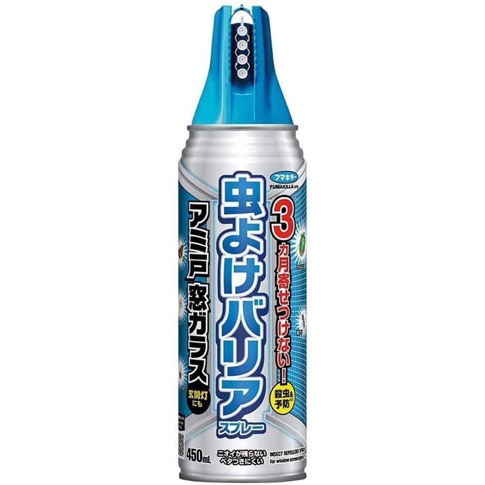 虫よけバリア フマキラ－ 虫よけバリアスプレ－アミ戸窓ガラス 450mL