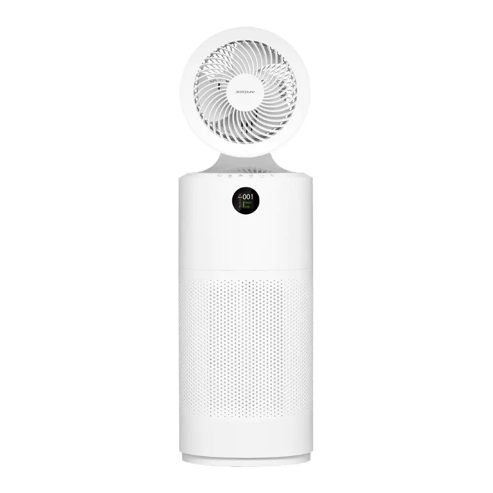 Acerpure 空気清浄機 サーキュレーター Acerpure Cool 360度吸引 UVC ホワイト AC553-50W 【プラザセレクト】