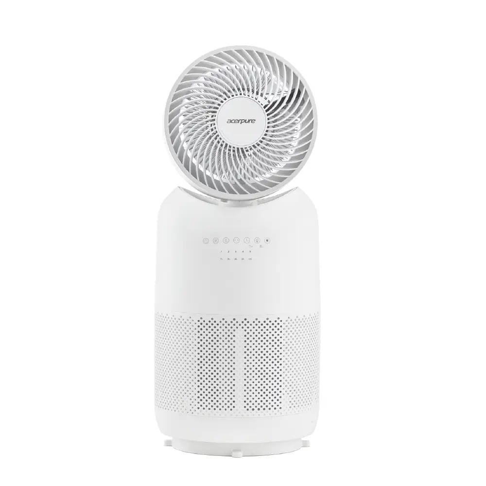 Acerpure 空気清浄機 ヒーター サーキュレーター ナイトライト Acerpure Cool コンパクト マットホワイト AH333-10W 【プラザセレクト】