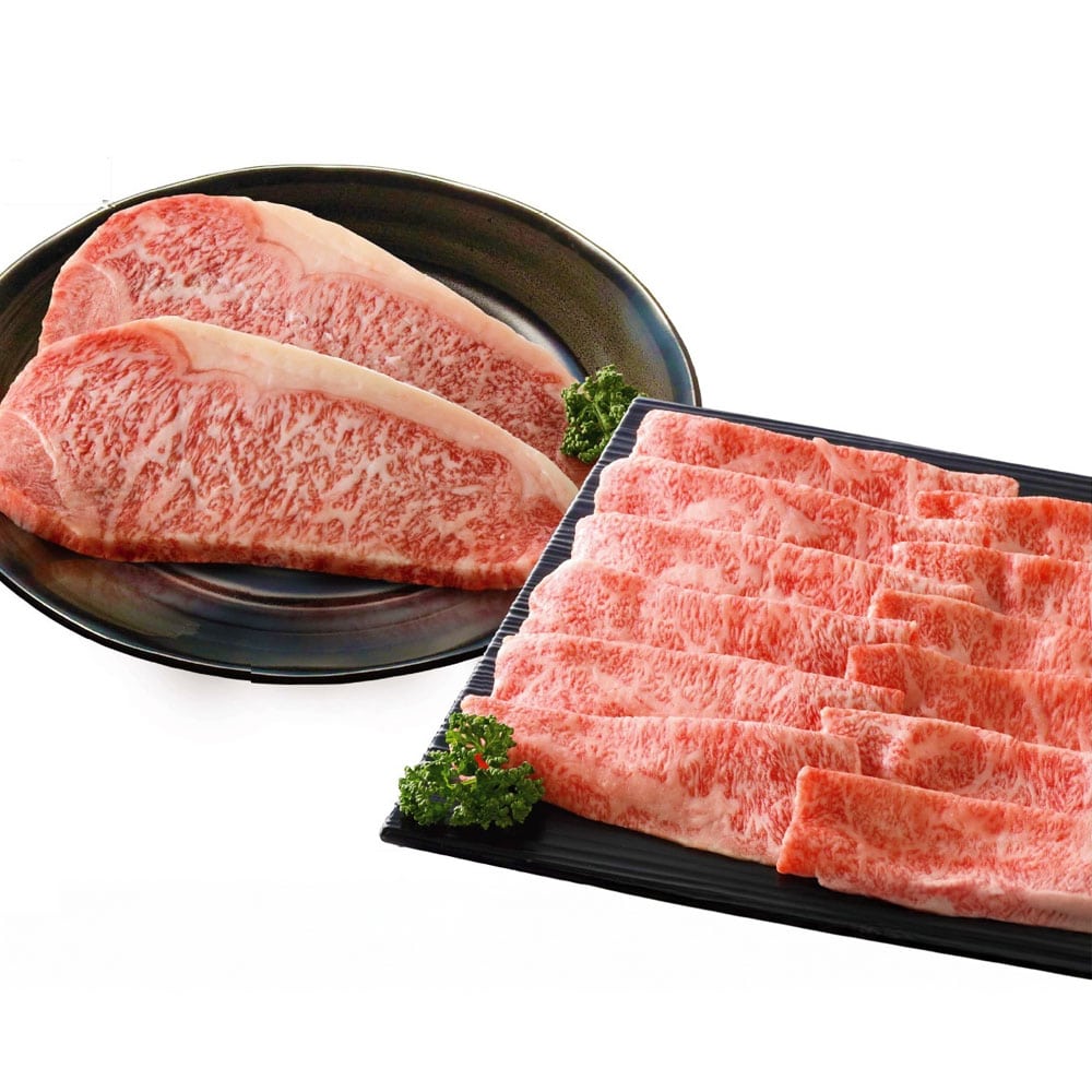 ［5倍マイル！本日2/27迄］【冷凍】さつま屋産業 佐賀牛ステーキ・すき焼きしゃぶしゃぶセット 【時間指定不可】【代引不可】【同梱不可】【プラザセレクト】