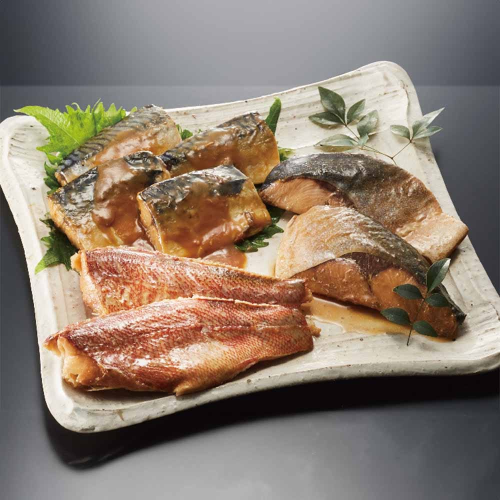 ［5倍マイル！本日2/27迄］【冷凍】ミズノシーフーズ ミズノレンジで簡単煮魚詰合せ 【時間指定不可】【代引不可】【同梱不可】【プラザセレクト】