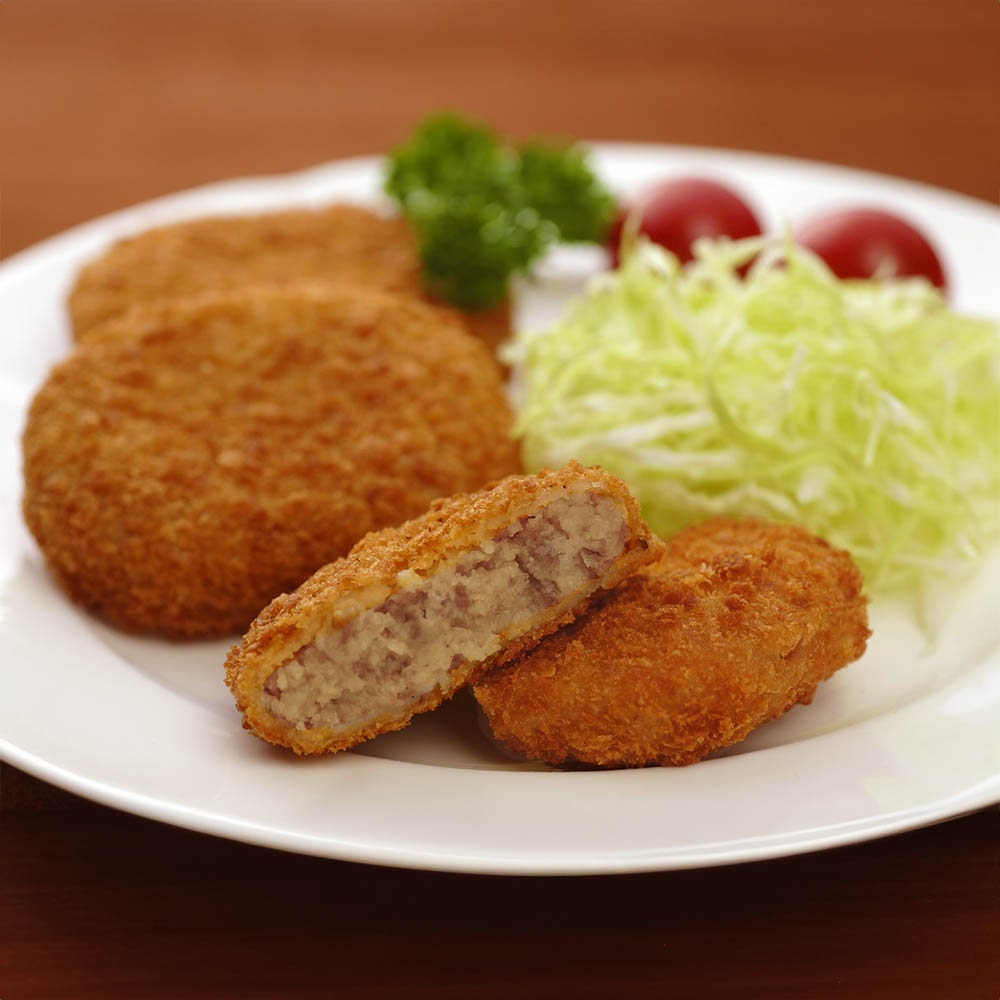 ［5倍マイル！本日2/27迄］【冷凍】大西食品 コロッケ・メンチカツセット（熊野牛コロッケ60g×16個、メンチカツ40g×20個） 【時間指定不可】【代引不可】【同梱不可】【プラザセレクト】