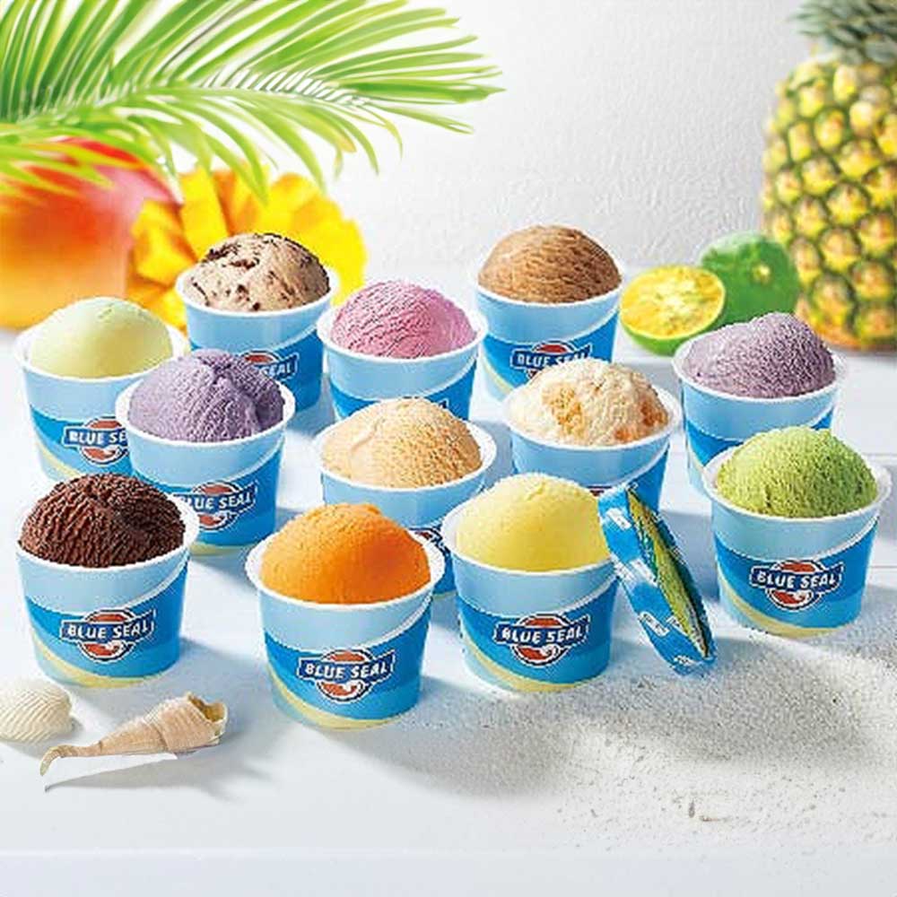 ［5倍マイル！本日2/27迄］【冷凍】フォーモストブルーシール ブルーシール 24個 【時間指定不可】【代引不可】【同梱不可】【プラザセレクト】