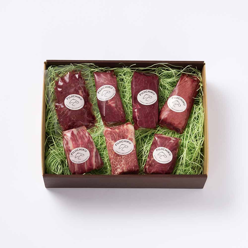 フジチク ふじ馬刺し特選詰合せ【雅】 2558 【時間指定不可】【代引不可】【同梱不可】【プラザセレクト】