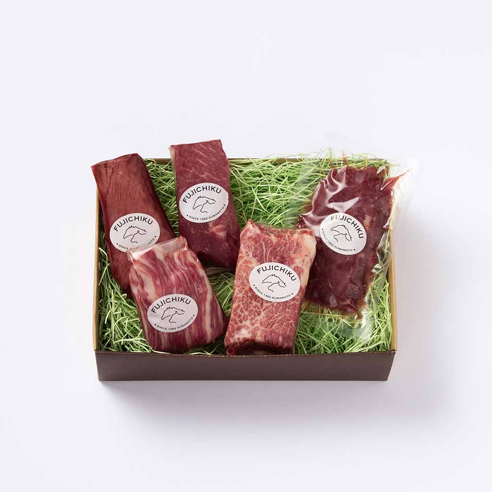 フジチク ふじ馬刺し特選詰合せ【彩】 2559 【時間指定不可】【代引不可】【同梱不可】【プラザセレクト】