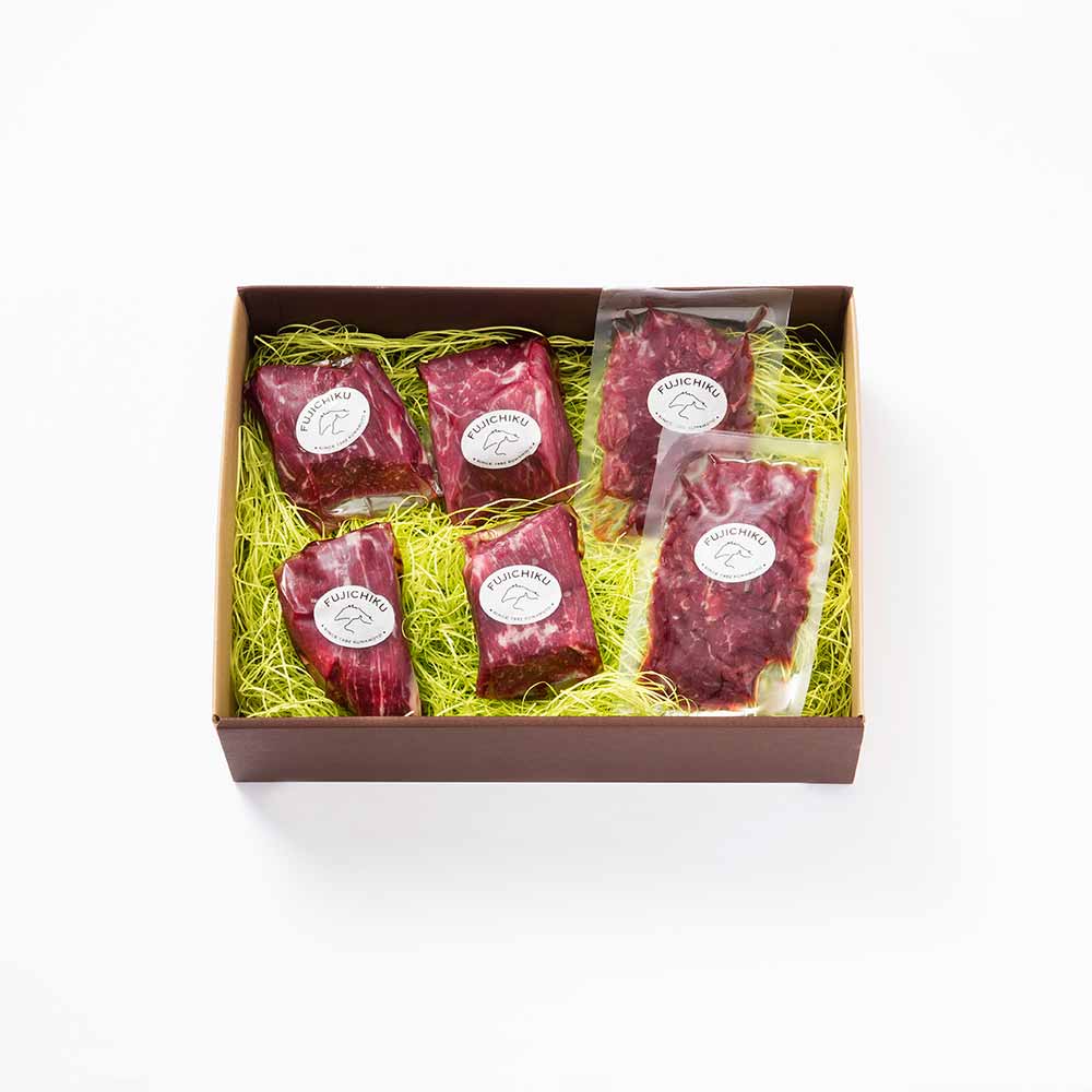 フジチク ふじ馬刺し 赤身堪能セット 2511 【時間指定不可】【代引不可】【同梱不可】【プラザセレクト】