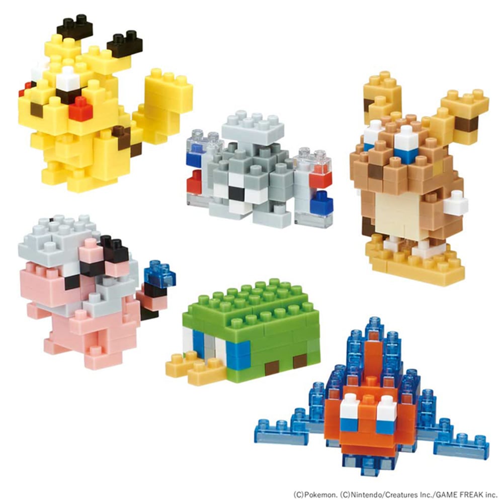 カワダ ナノブロック ミニナノ ポケットモンスター NBMC_08 でんきタイプ