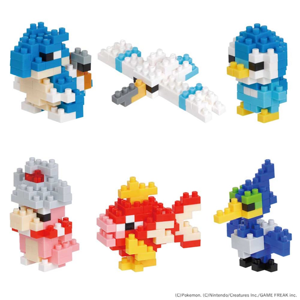 カワダ ナノブロック ミニナノ ポケットモンスター NBMC_16 みずタイプ