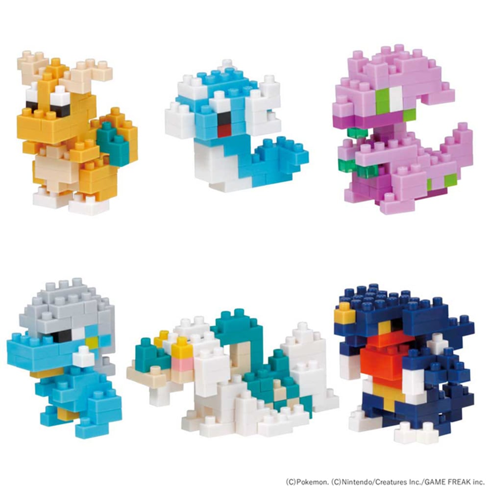 カワダ ナノブロック ミニナノ ポケットモンスター NBMC_25 ドラゴンタイプ