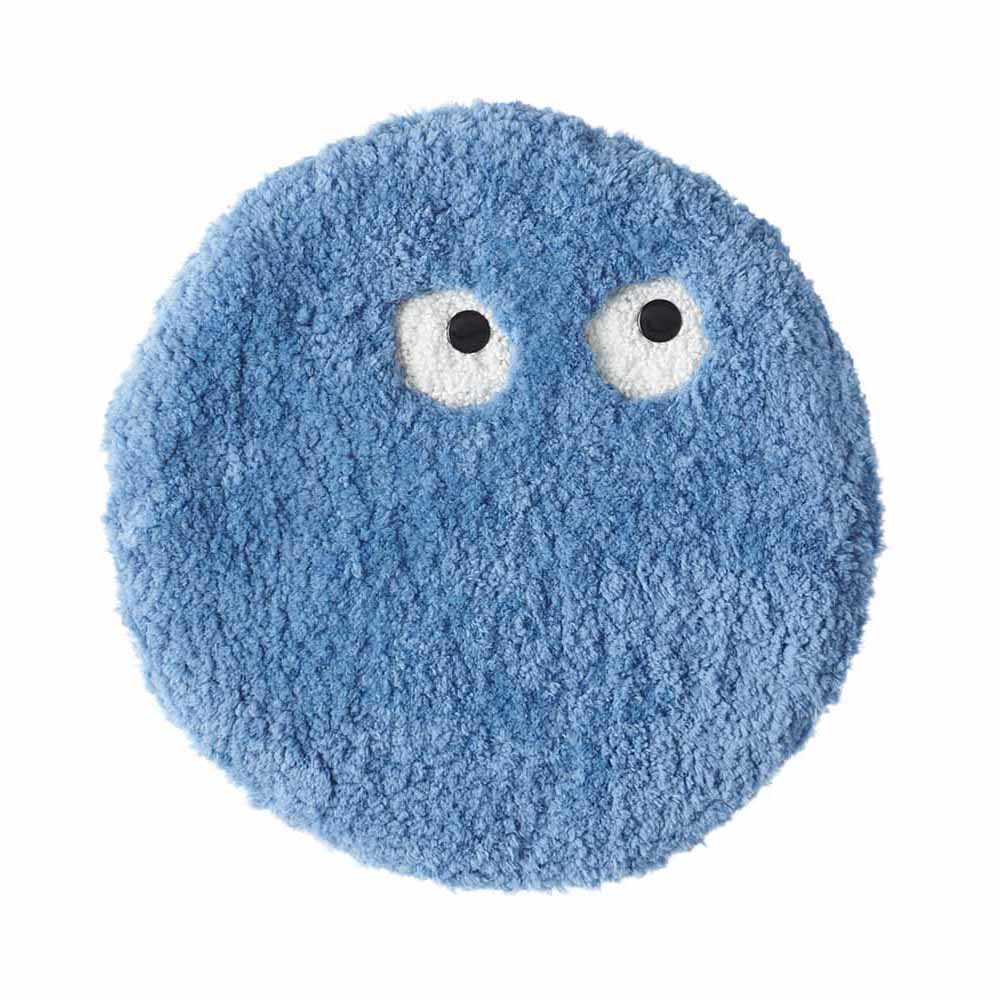 株式会社テクノプライム チェアパッド フライングモンスター 81328 ブルー【プラザセレクト】