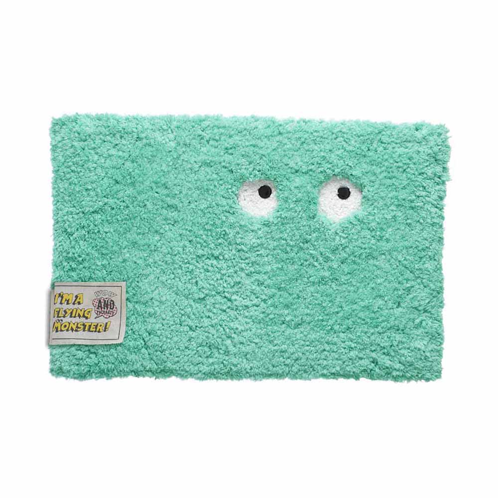 株式会社テクノプライム コーナーマット フライングモンスター 81335 ミント【プラザセレクト】