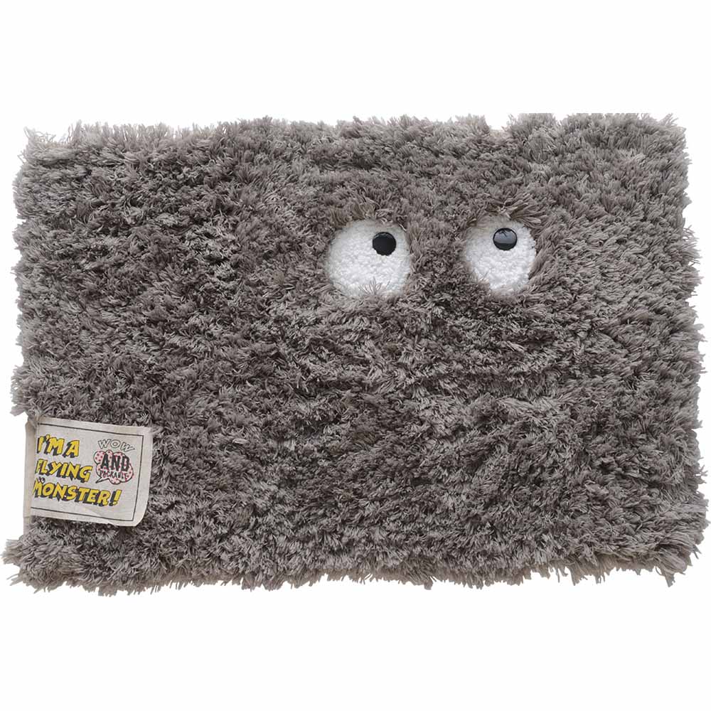 株式会社テクノプライム コーナーマットフライングモンスター 73706 グレー【プラザセレクト】