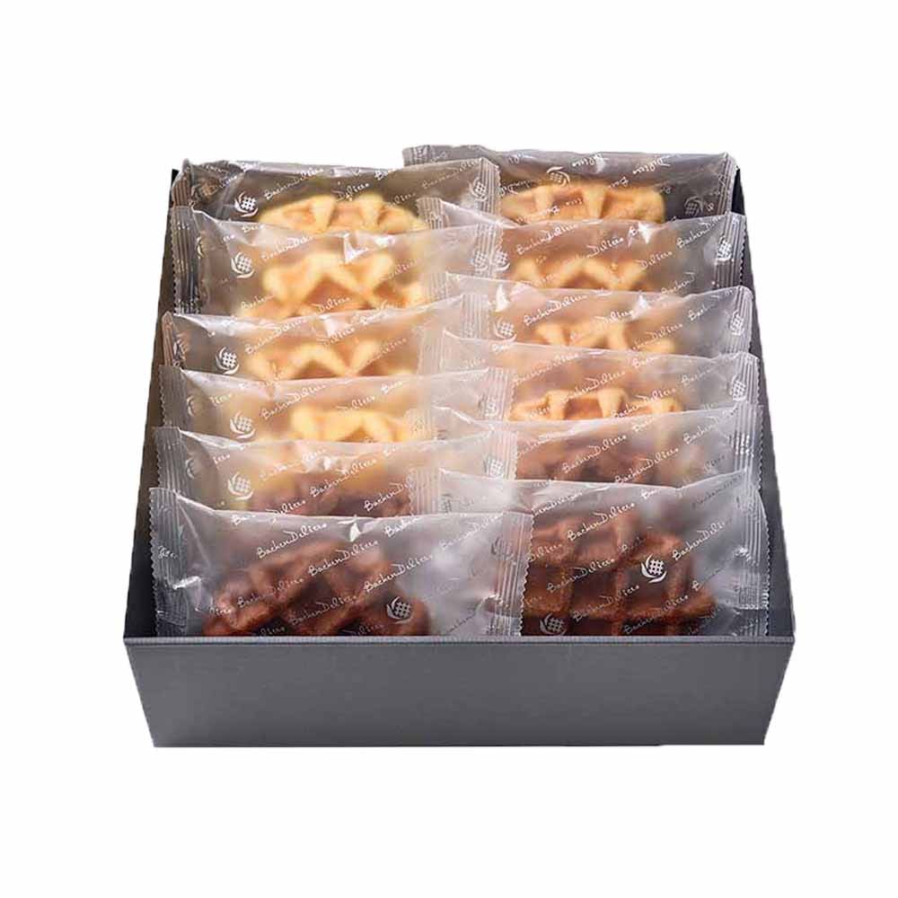 ［マイル5倍！12/7迄］ふんわりベルギーワッフル 12個 BDA-01A 【時間指定不可】【代引不可】【同梱不可】