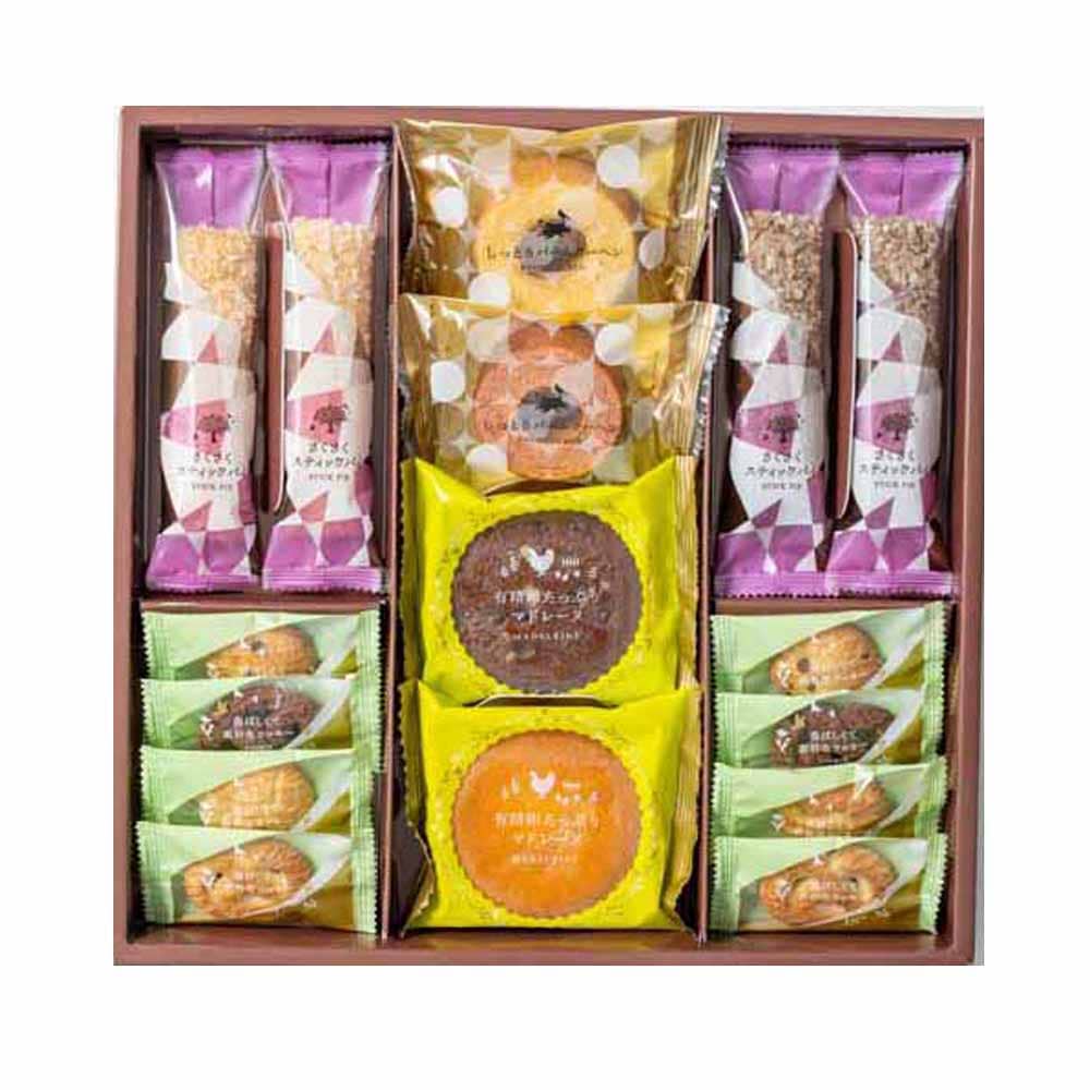 ［マイル5倍！12/7迄］森の焼き菓子 芽吹き 16個入 MRE-03A 【時間指定不可】【代引不可】【同梱不可】