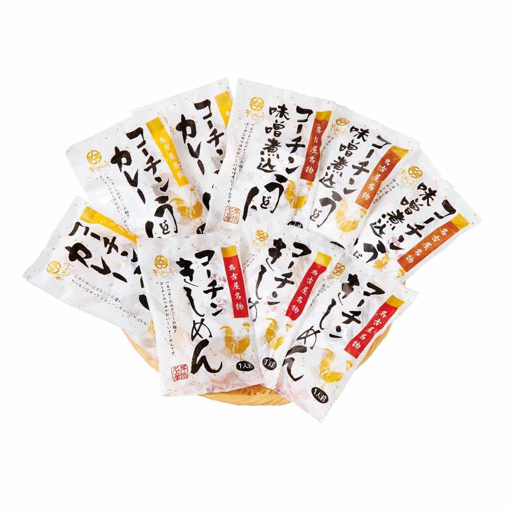 ［マイル5倍！12/7迄］コーチンきしめん･うどん NKCKU-B7S 【時間指定不可】【代引不可】【同梱不可】