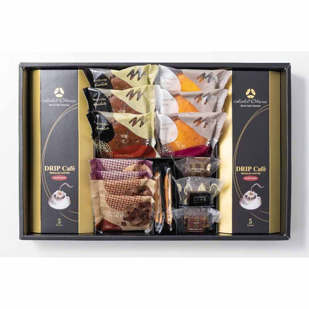 ［マイル5倍！12/7迄］スイーツ&コーヒーギフト 17個 HOJ-01A 【時間指定不可】【代引不可】【同梱不可】