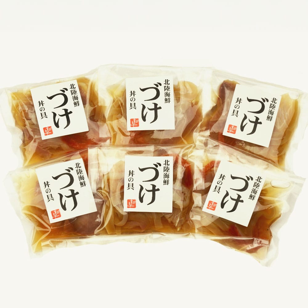 能登半島 北陸海鮮づけ丼の具 【時間指定不可】【代引不可】【同梱不可】【プラザセレクト】