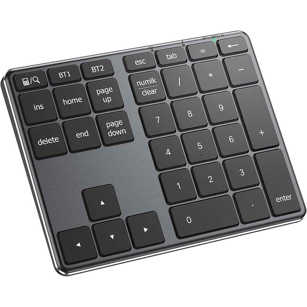 iClever テンキー KP10 ブラック（四角キー）