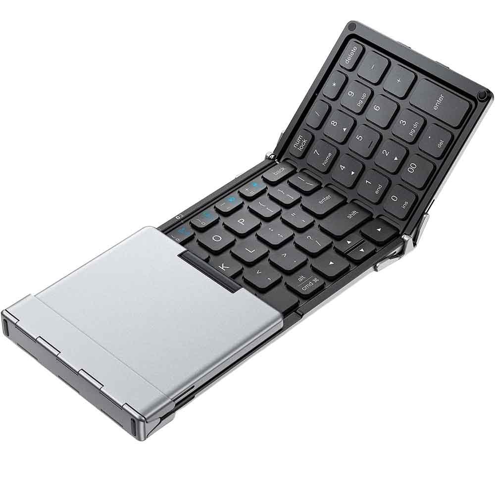 iClever 折畳キーボード BK09 ダークグレー