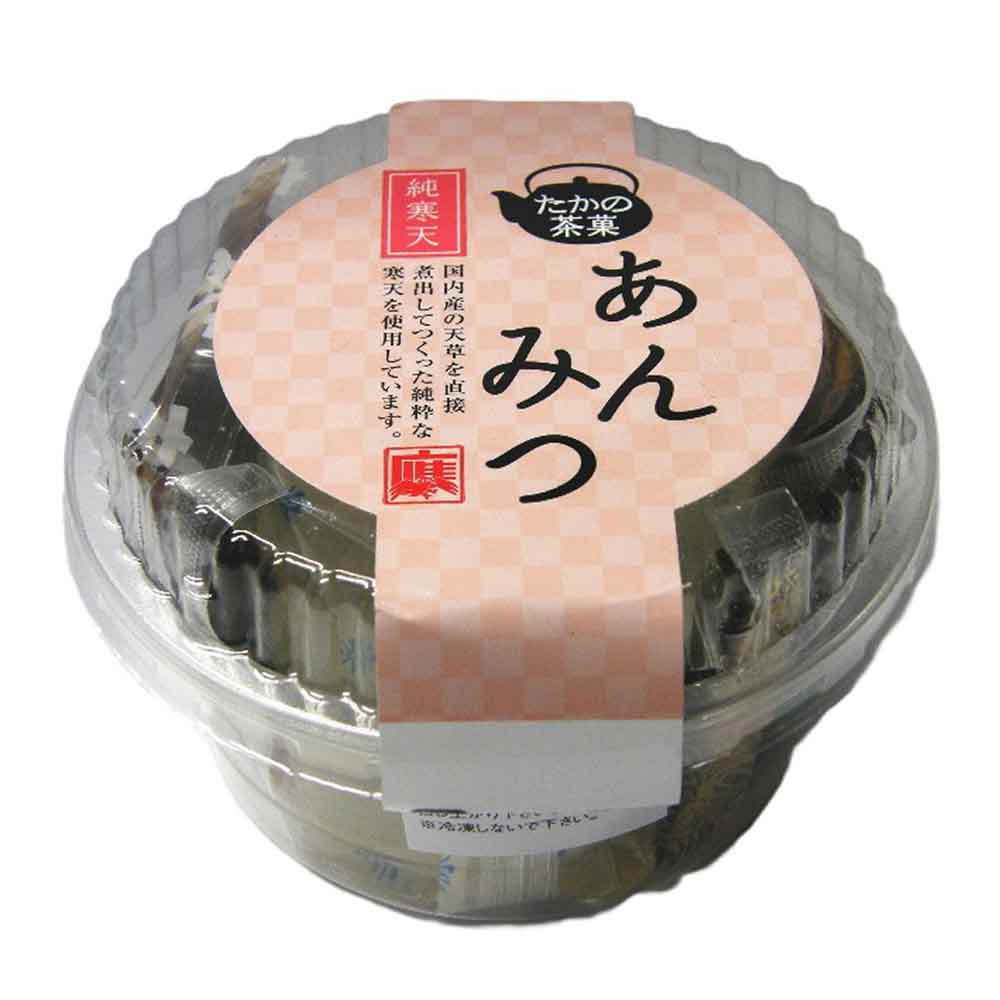たかの茶菓 【たかの茶菓】あんみつ 【時間指定不可】【代引不可】【同梱不可】【プラザセレクト】