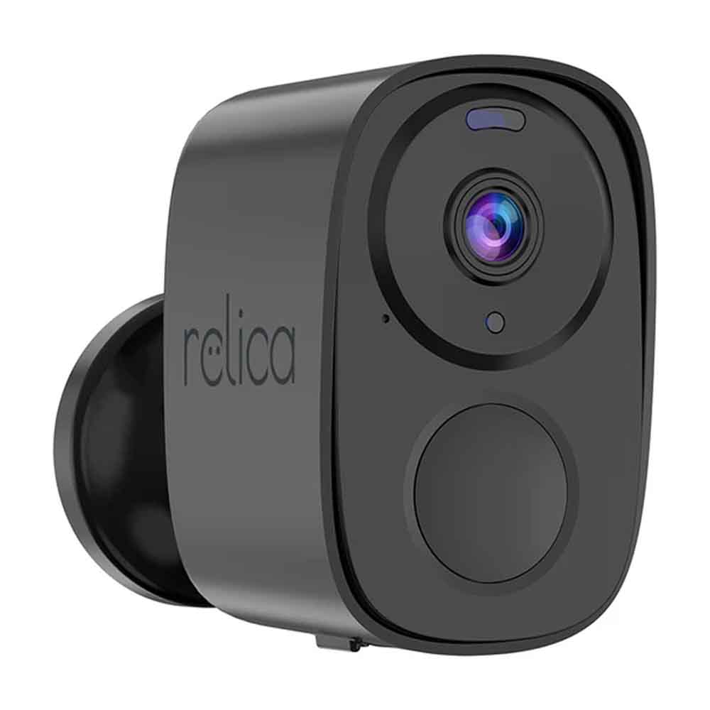 relica ソーラーチャージ・モバイルスマートカメラ ブラック RL120C 【プラザセレクト】