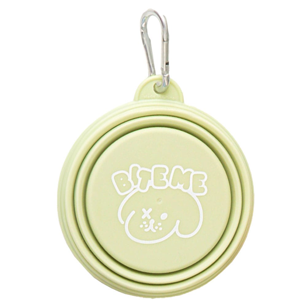 携帯用折りたたみボウルパステル メロン