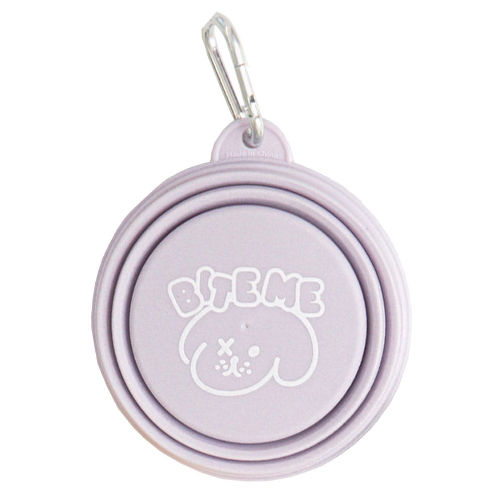 携帯用折りたたみボウルパステル ラベンダー