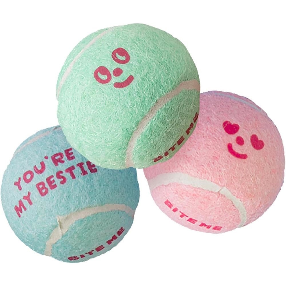 ＼全品7倍！4月27日（月）まで／ミニテニスボールおもちゃ（3個入り）