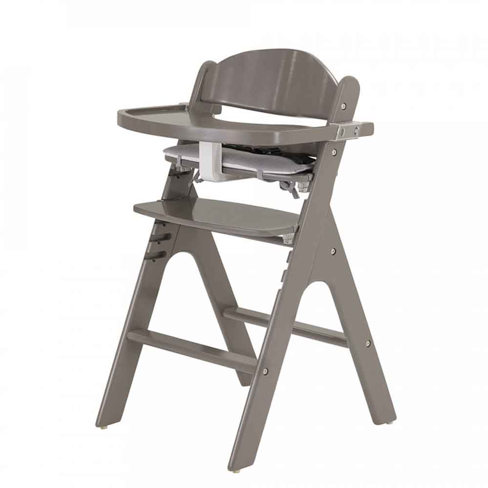 KATOJI 木製ハイチェア スワルン クッション付 22525 グレー