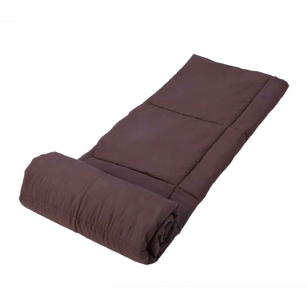 ＼全品5倍マイル／備長炭わた入り寝袋 ブラウン 83-0455