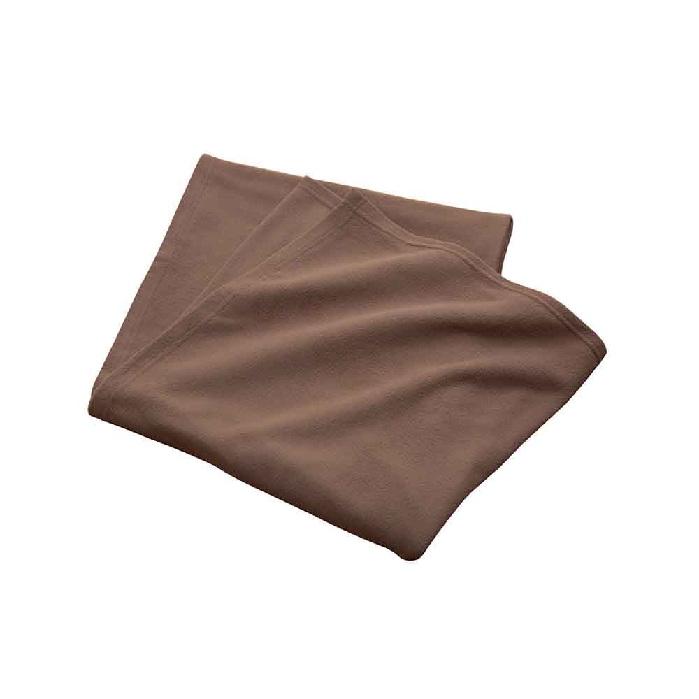 日本防炎協会認定　備蓄用難燃毛布 ブラウン 73-0287