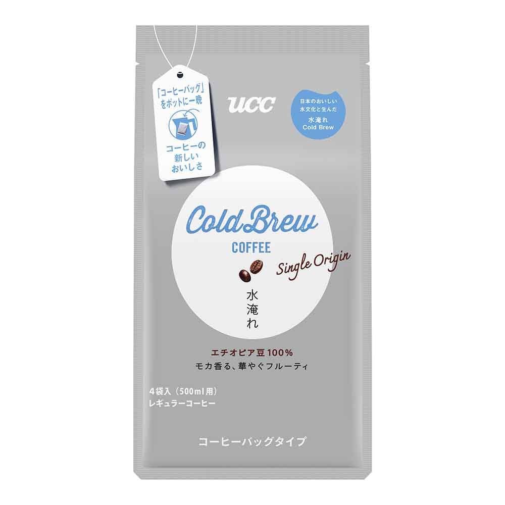 Cold Brew(コールドブリュー) 【6個】UCC Cold Brew シングルオリジン コーヒーバッグ 水淹れアイスコーヒー 4P 352018