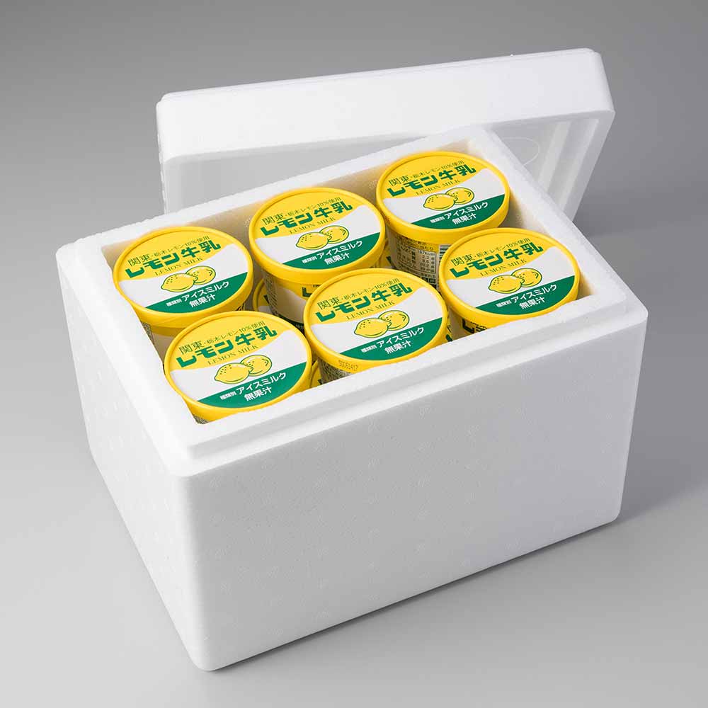 フタバ レモン牛乳アイスカップ12個 【時間指定不可】【代引不可】【同梱不可】【プラザセレクト】