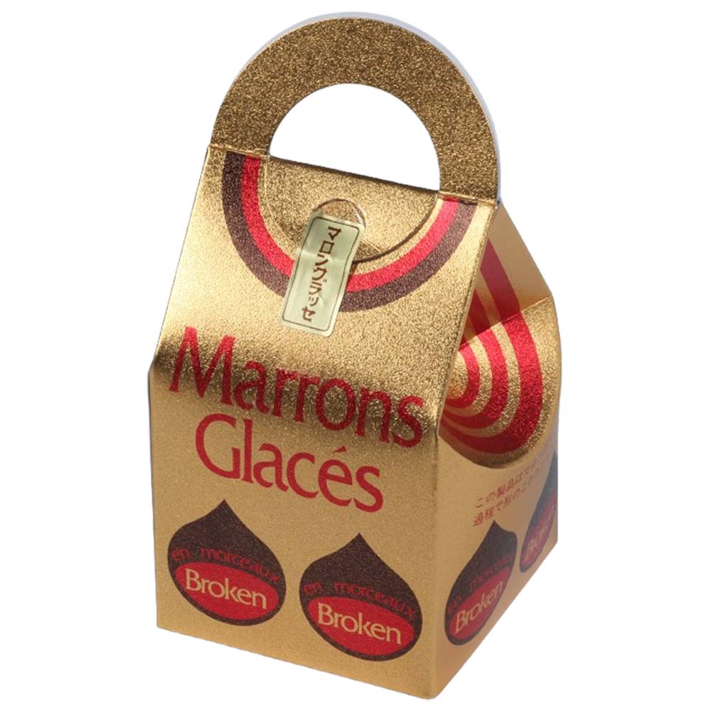 フタバ マロングラッセブロークン170g×4袋 【時間指定不可】【代引不可】【同梱不可】【プラザセレクト】