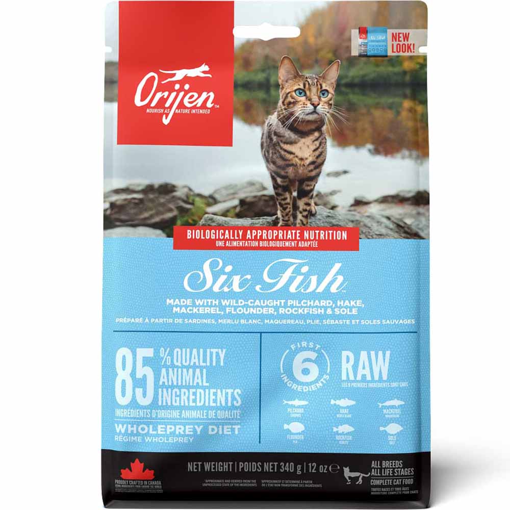 ＼全品7倍！4月27日（月）まで／オリジン オリジン シックスフィッシュ キャット 340G