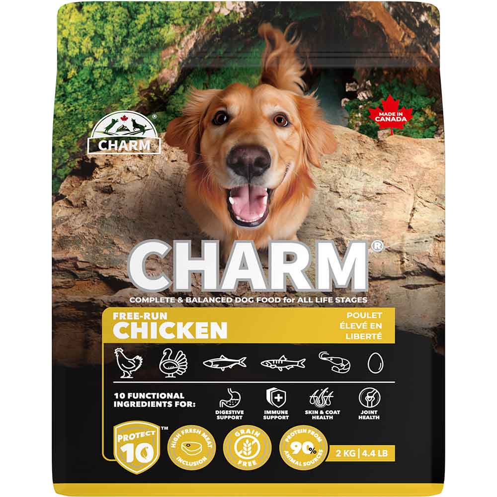 チャーム CHARM フリーランチキンドッグフード 2kg