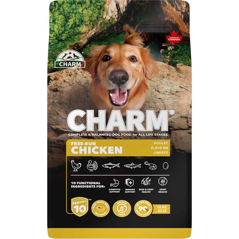 チャーム CHARM フリーランチキンドッグフード 10kg