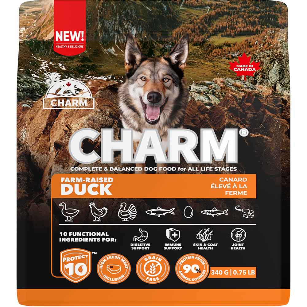 チャーム CHARM ファームレイズドダックドッグフード 340g