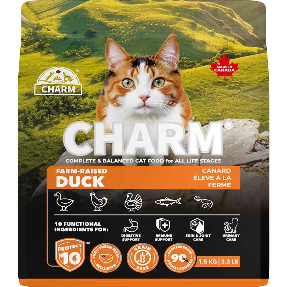 チャーム CHARM ファームレイズドダックキャットフード 1.5kg
