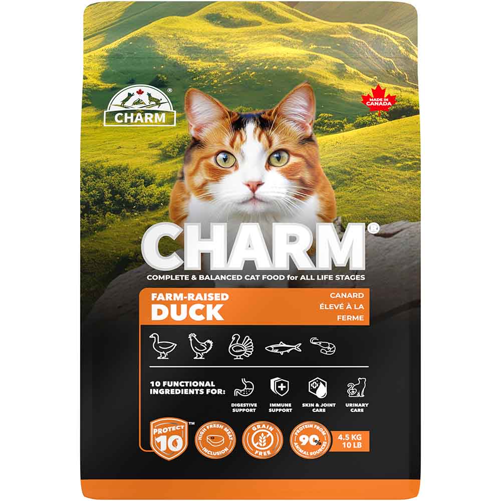 チャーム CHARM ファームレイズドダックキャットフード 4.5kg