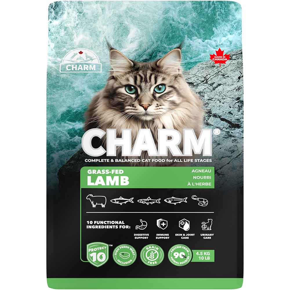 チャーム CHARM グラスフェッドラムキャットフード 4.5kg